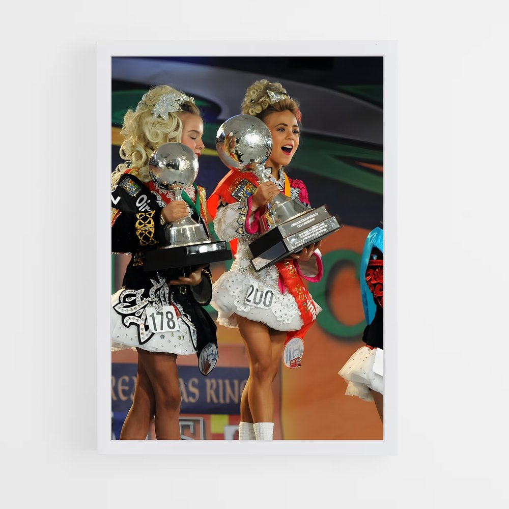 Poster Championnes de Danse Irlandaise (vue 3)